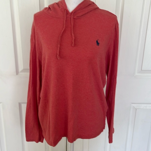 Polo Ralph Lauren Hooded Shirt Lightweight Hoodie Pullover - Picture 1 of 7